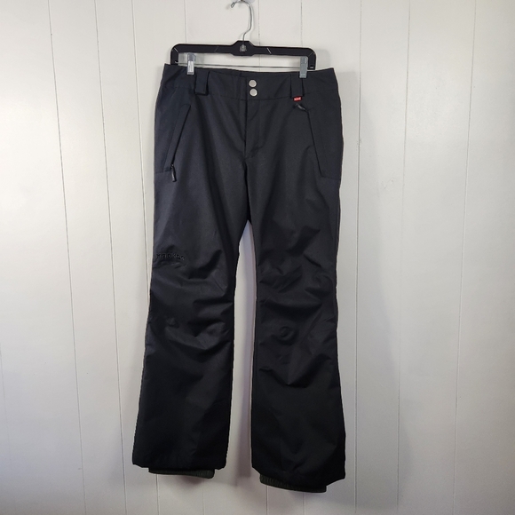 Marker Women's Black Ski Snowboarding Pants Size Medium Waterproof - Picture 1 of 14